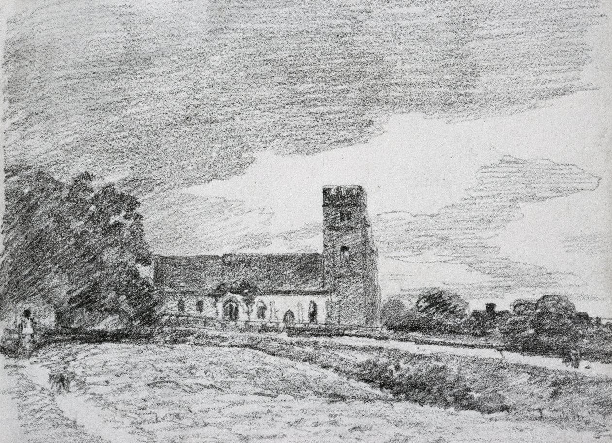 Feering templom, 1814 alkotó: John Constable