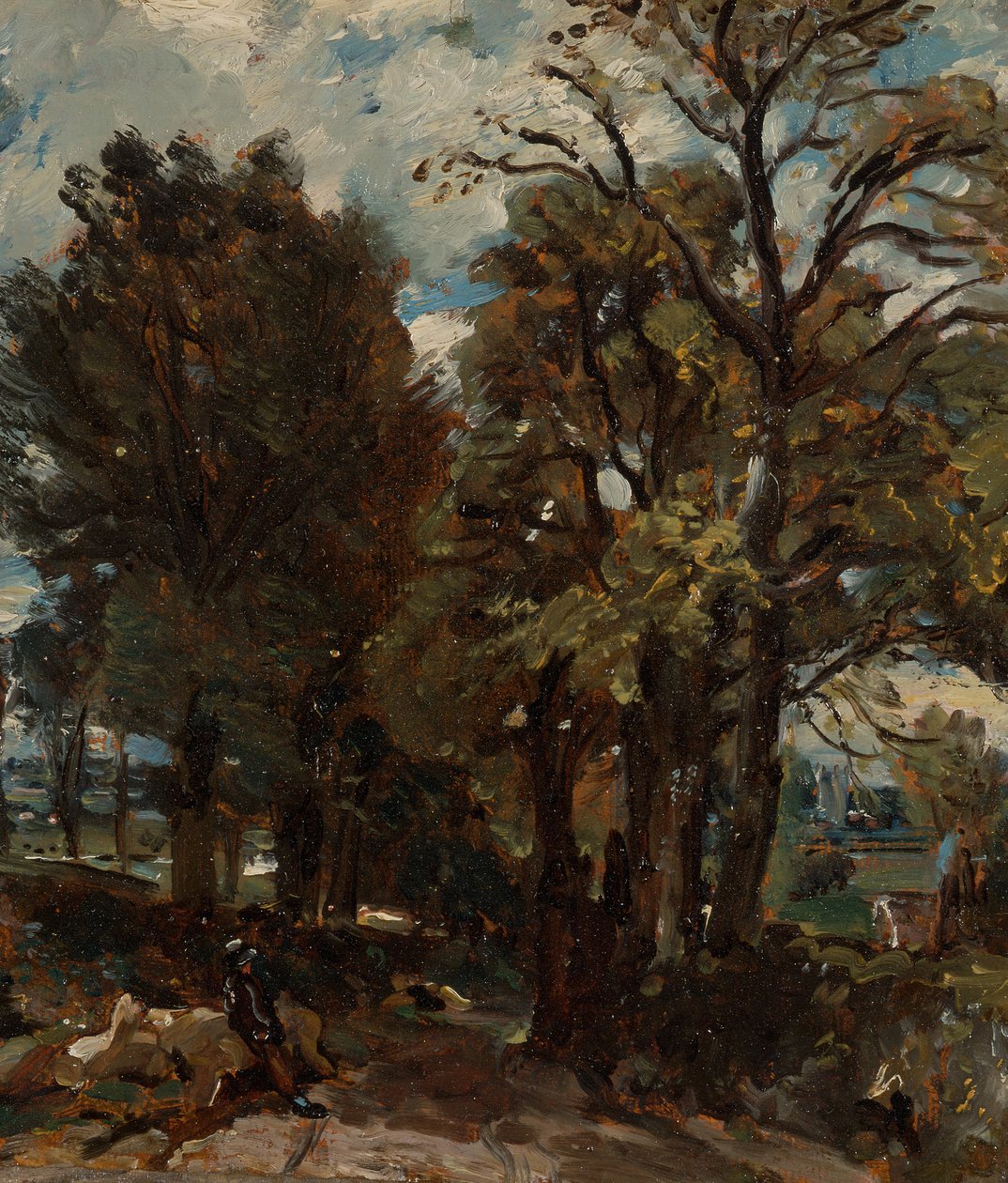 Fen Lane, East Bergholt, kb. 1811 alkotó: John Constable