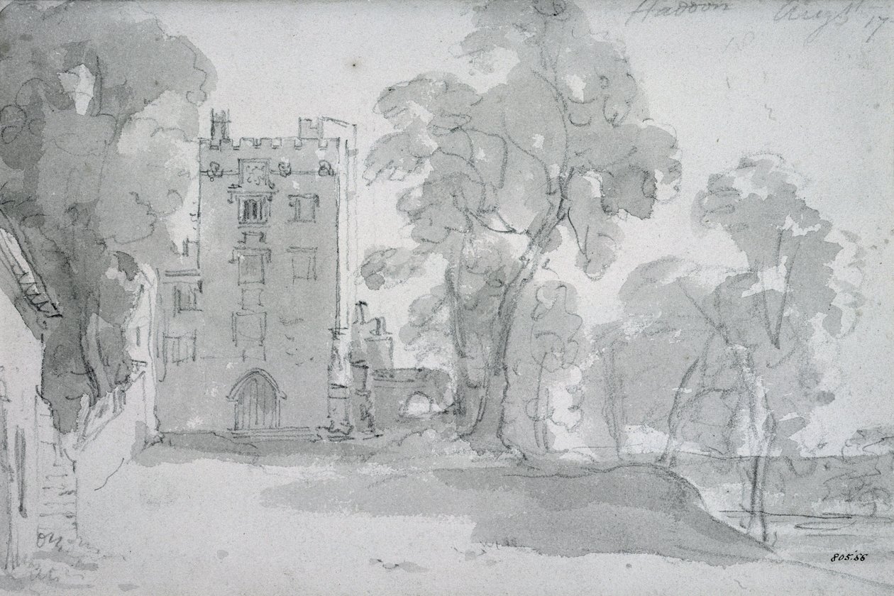 Haddon Hall alkotó: John Constable