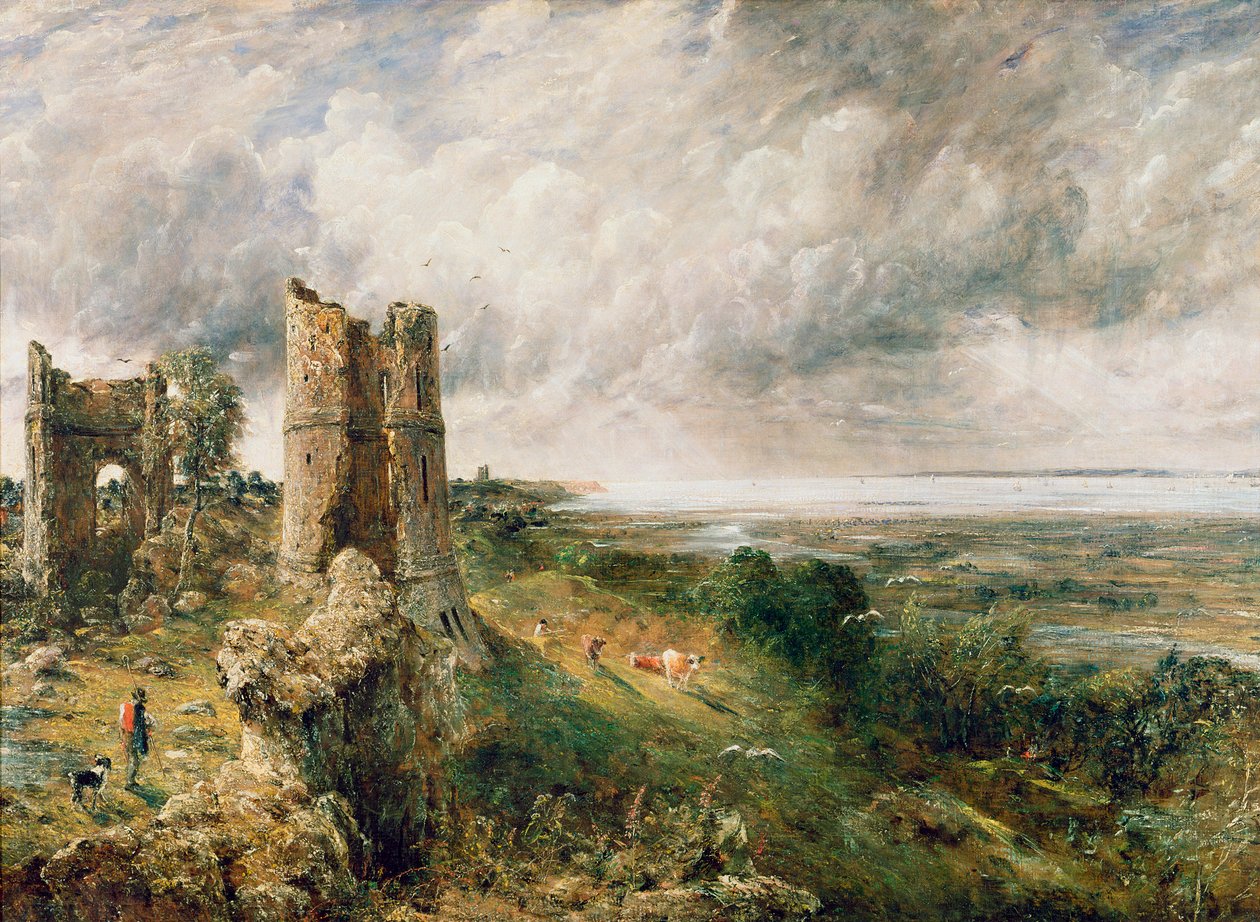Hadleigh kastély, 1829 alkotó: John Constable