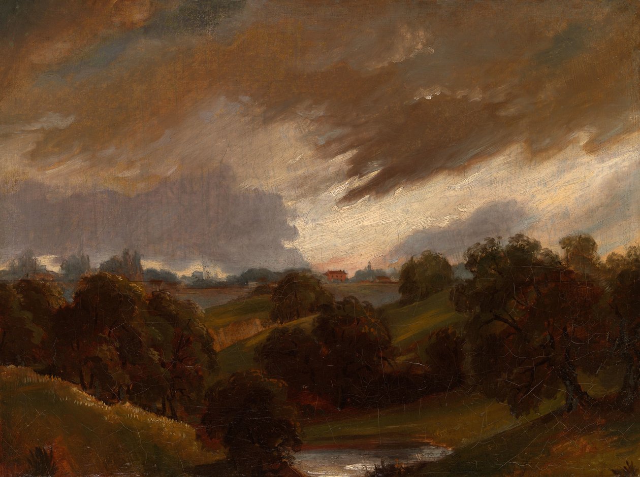 Hampstead, Viharos égbolt alkotó: John Constable