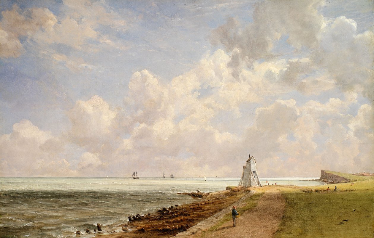 Harwich világítótorony (olaj, vászon) alkotó: John Constable