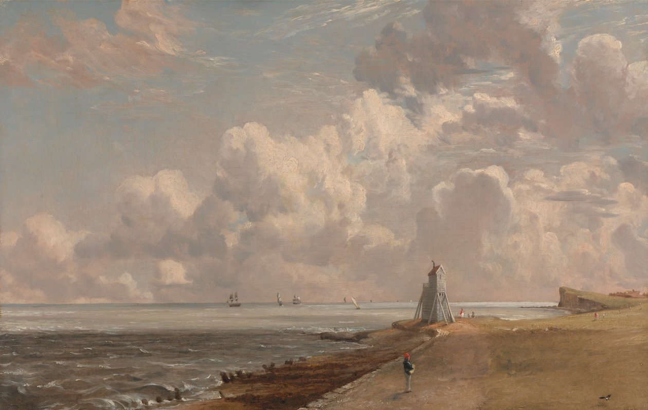 Harwich: Az alacsony világítótorony és a Beacon Hill alkotó: John Constable