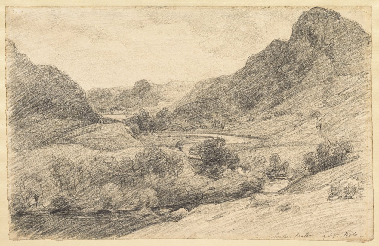 Leathes Water (Thirlmere) alkotó: John Constable