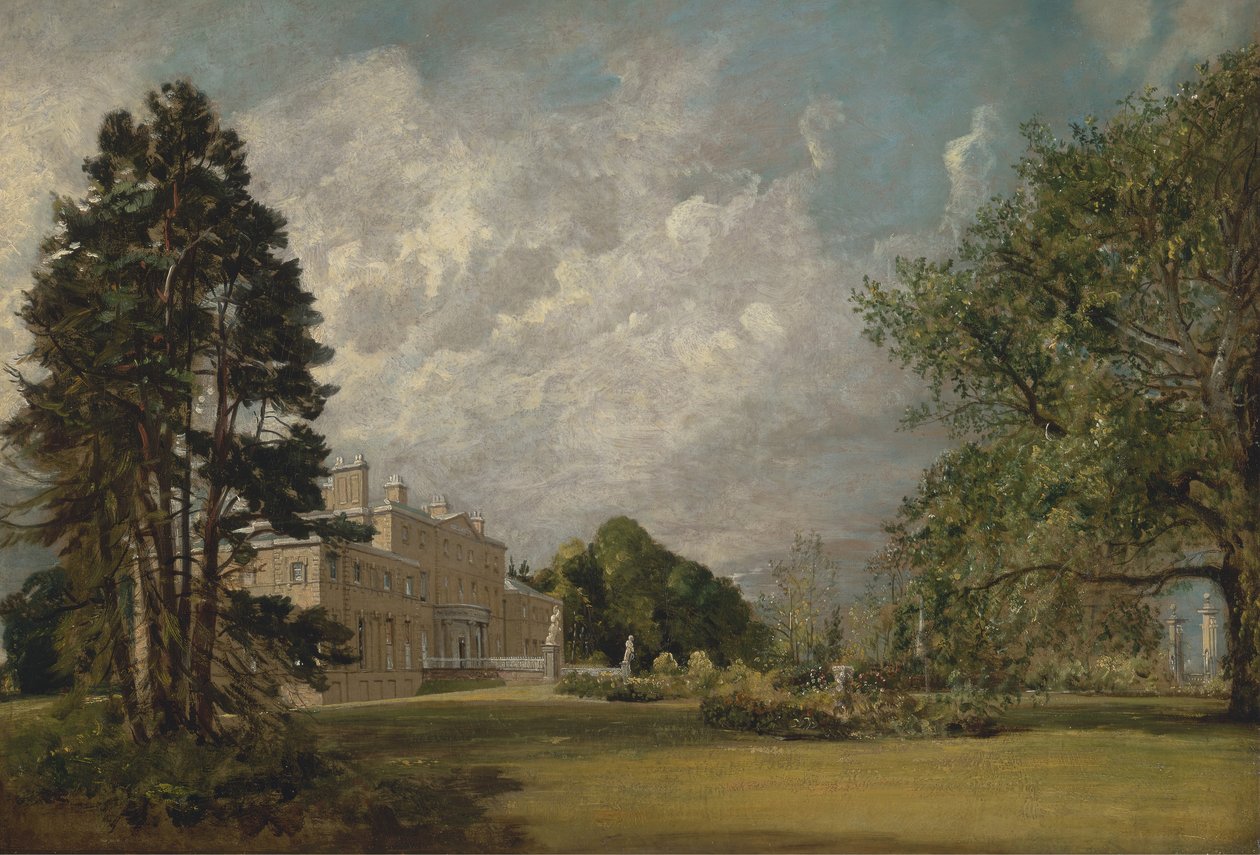 Malvern Hall, Warwickshire, 1820-1821. alkotó: John Constable