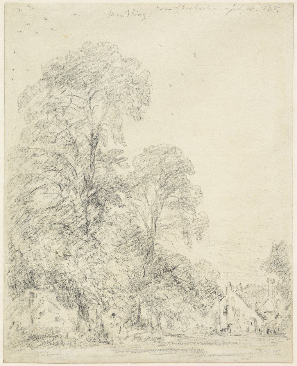Maudlin, Chichester közelében, 1835. július 18 alkotó: John Constable