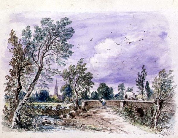 Milford híd alkotó: John Constable