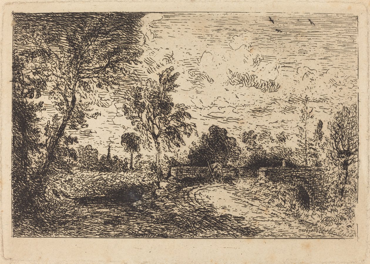 Milford híd alkotó: John Constable