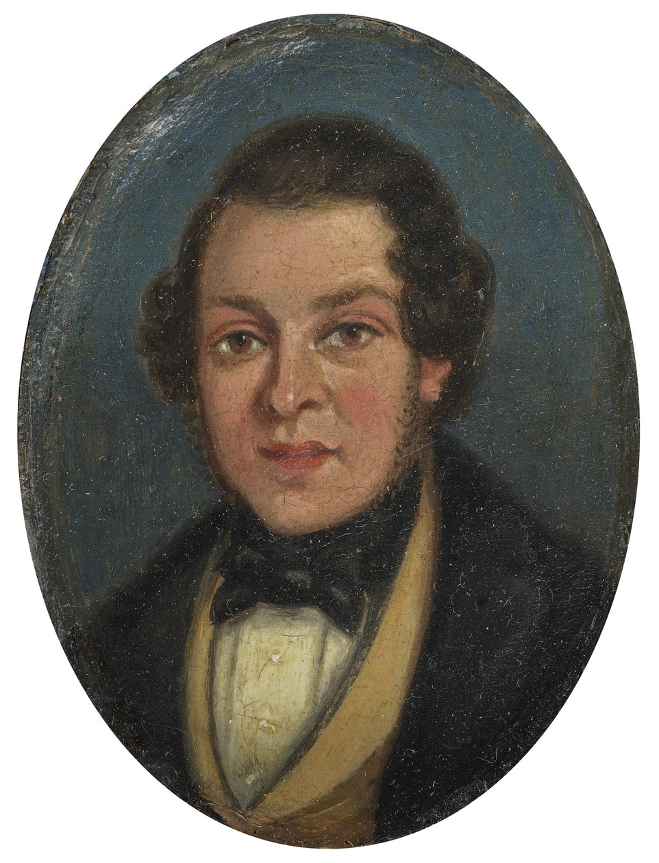 Miniatűr: Abram Constable, a művész testvérének portréja alkotó: John Constable