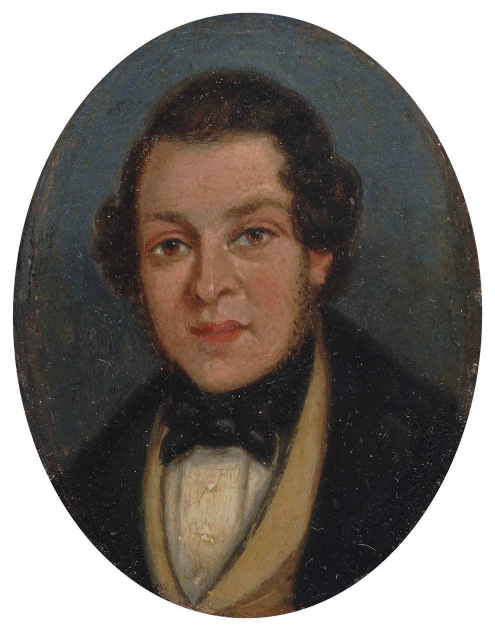 Miniatűr: Abram Constable, a művész testvérének portréja, 19. század eleje. alkotó: John Constable