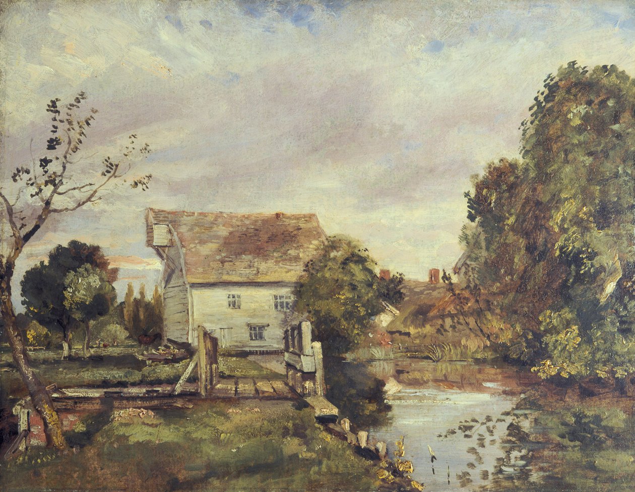 Malom a Stour folyón alkotó: John Constable