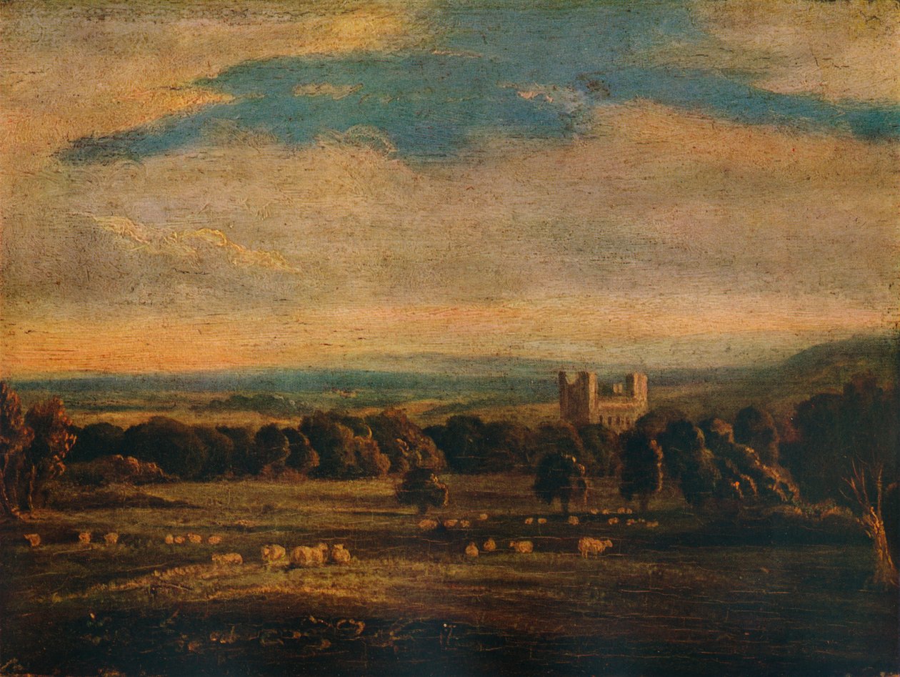 Naworth kastély, 1826 alkotó: John Constable