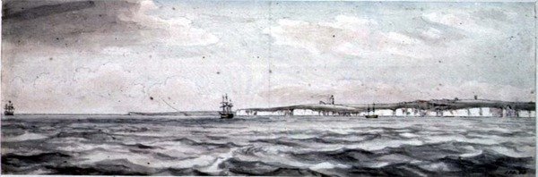Az északi Forelandon kívül, Kent alkotó: John Constable