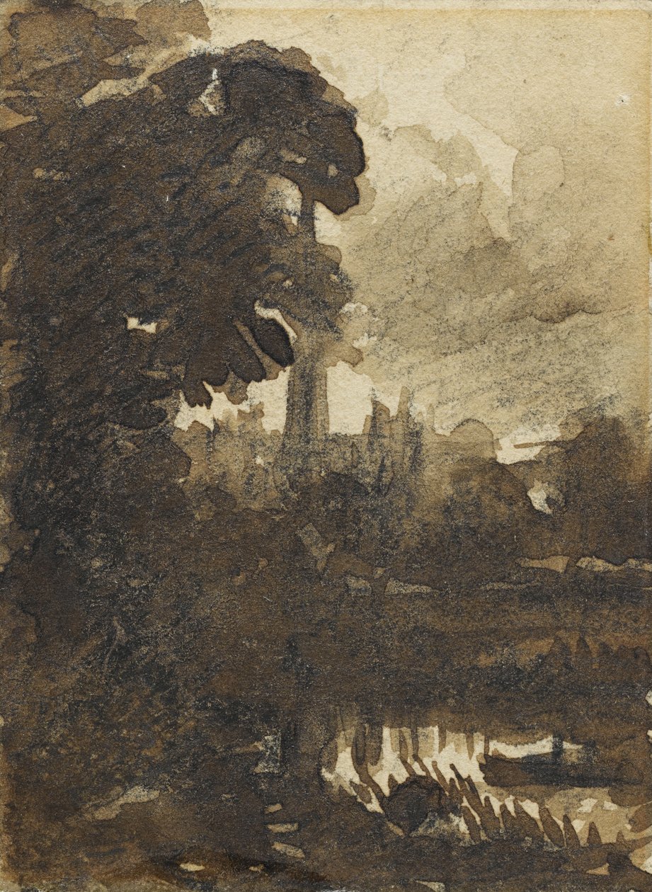 Salisbury katedrális északnyugat felől, 1830-39 körül alkotó: John Constable