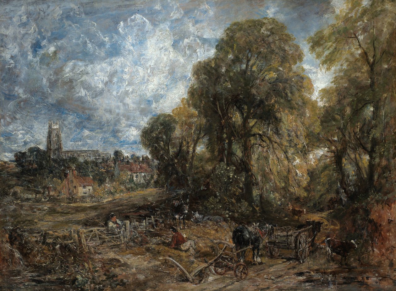 Stoke-by-Nayland alkotó: John Constable