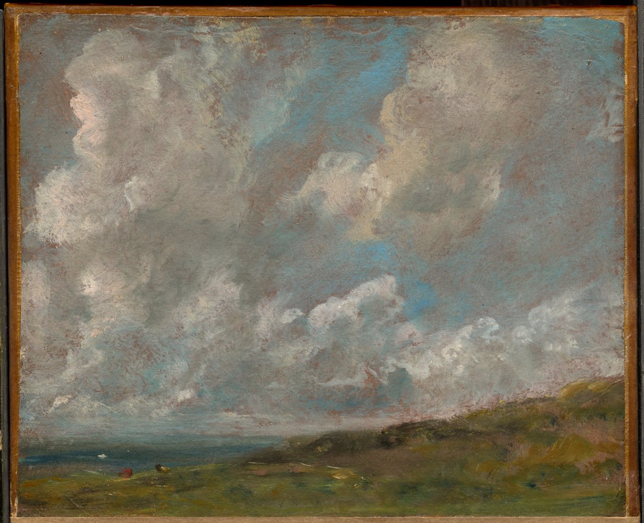 Felhőtanulmány táj felett alkotó: John Constable