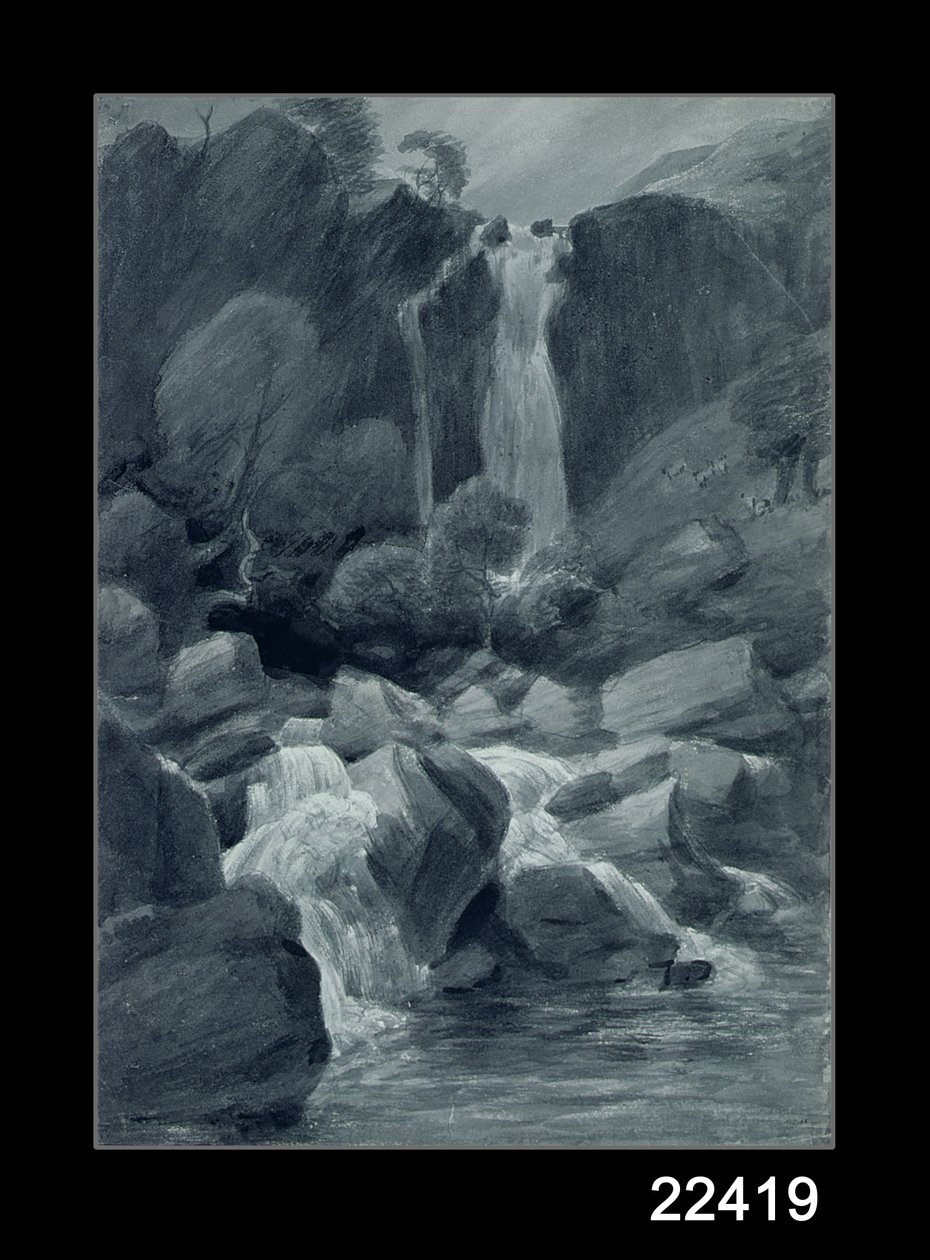 Taylor Ghyll, Sty Head, Borrowdale, 1806 alkotó: John Constable