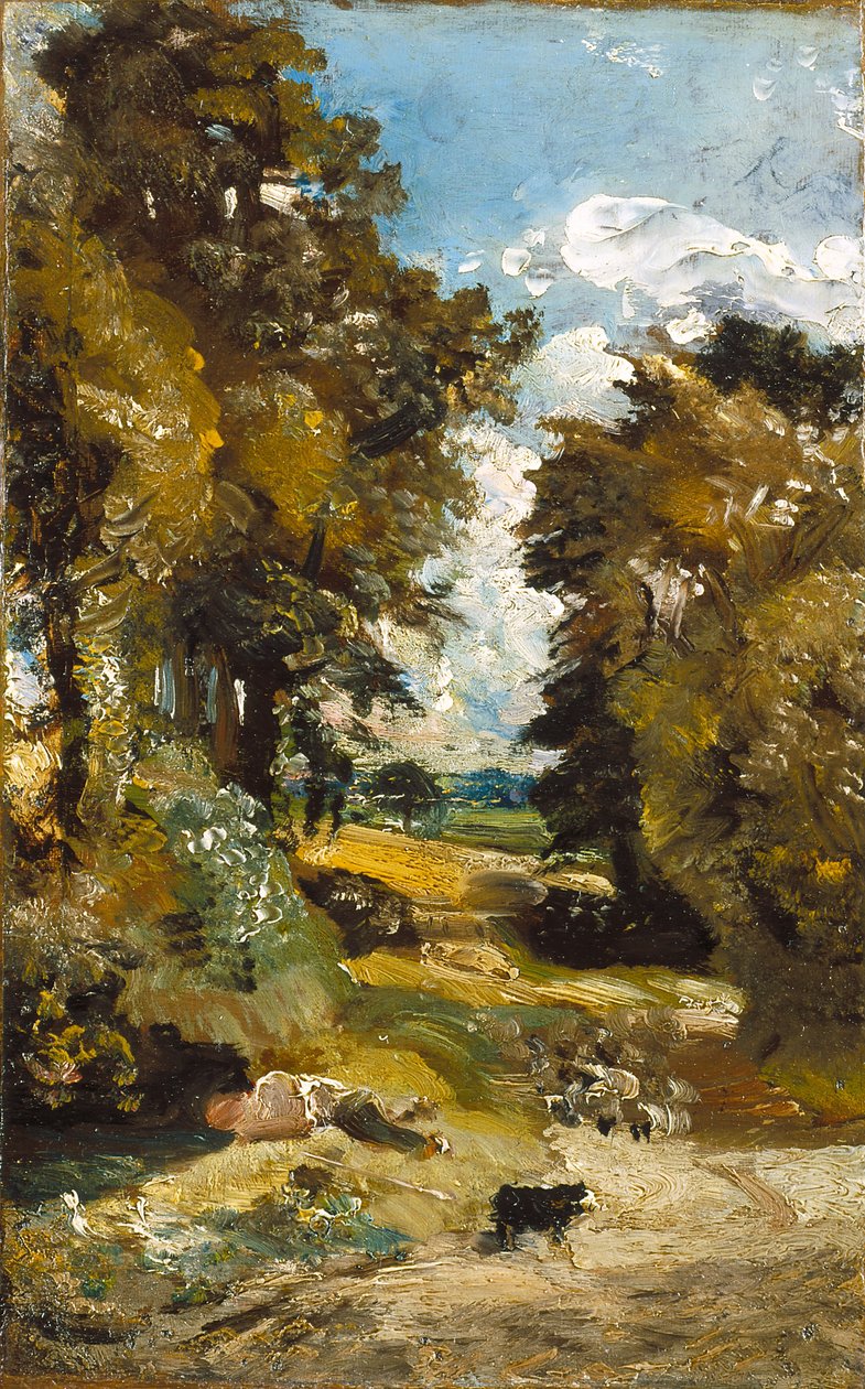 Kukoricatábla (olaj, vászon) alkotó: John Constable
