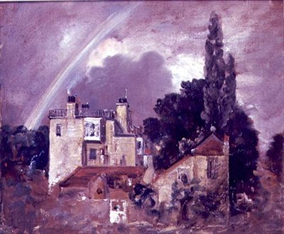 A liget vagy admirális háza, Hampstead, 1821-22 alkotó: John Constable