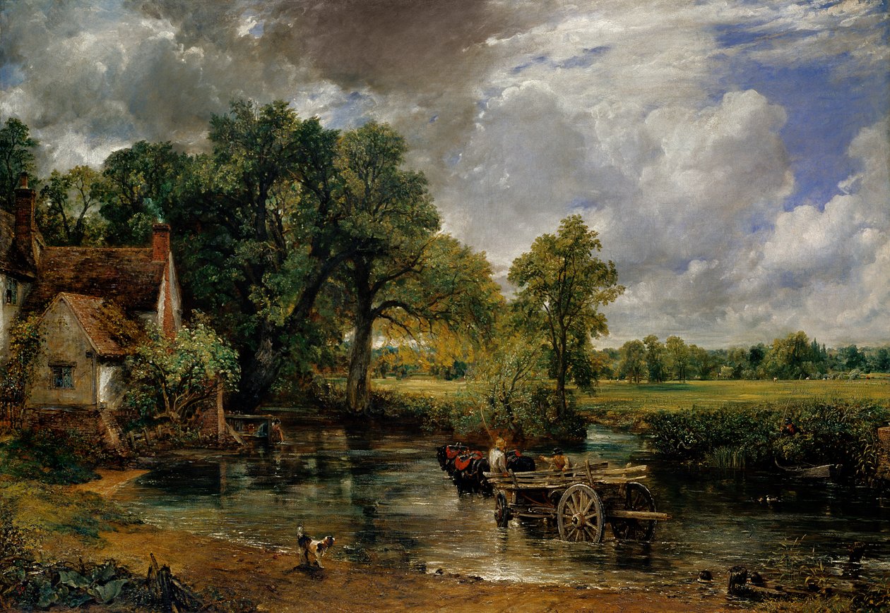 The Hay Wain, 1821 alkotó: John Constable