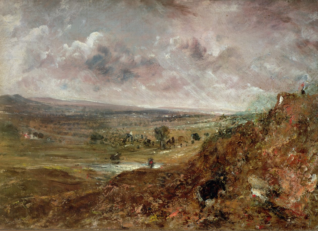 Hampstead Heath kilátása alkotó: John Constable