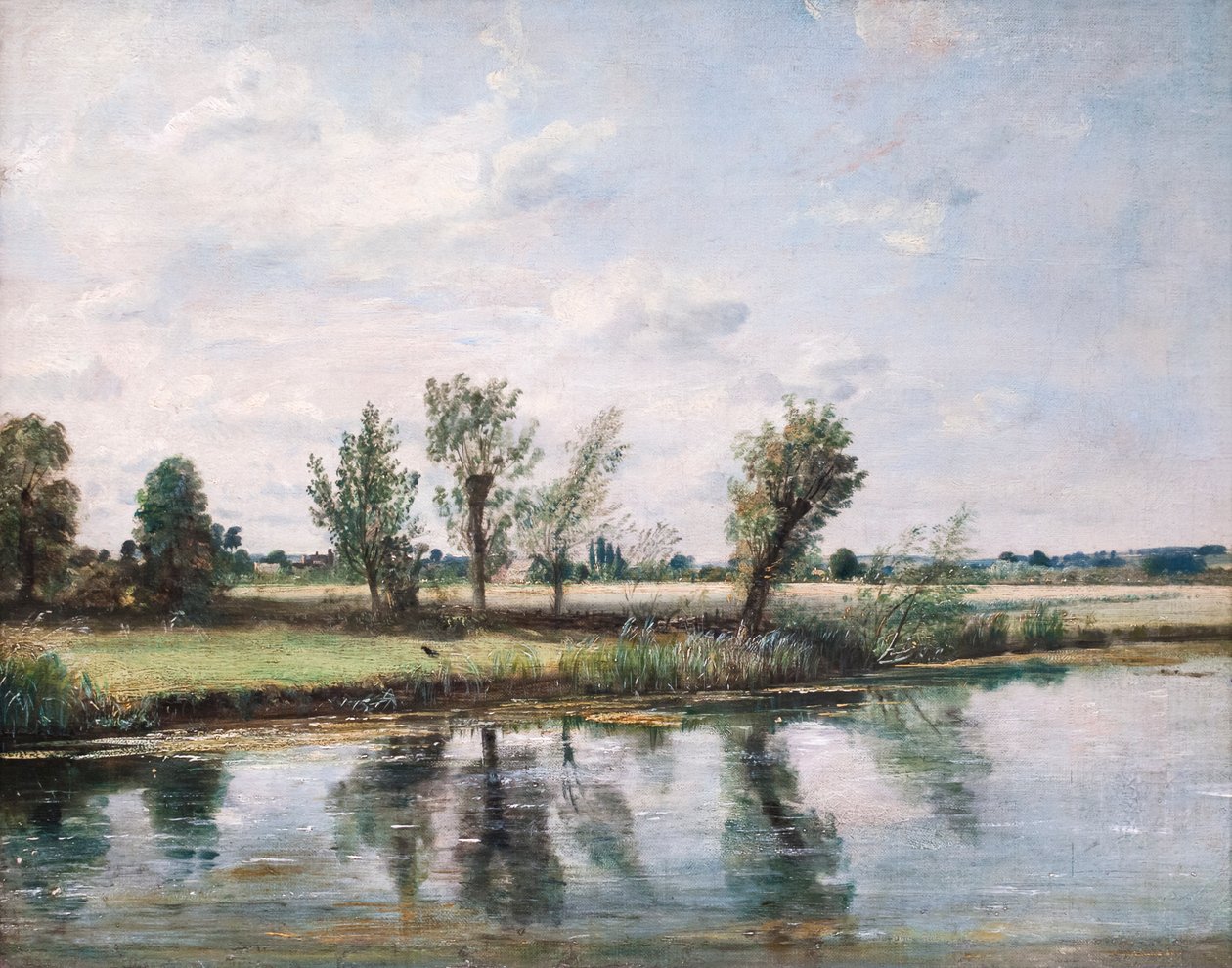 Watermeadows Salisbury közelében alkotó: John Constable