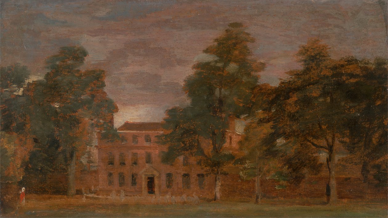 West Lodge, East Bergholt, 1813 és 1816 között. alkotó: John Constable