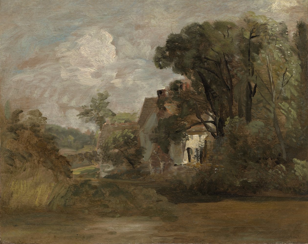 Willy Lott háza, 1812-1813 körül alkotó: John Constable