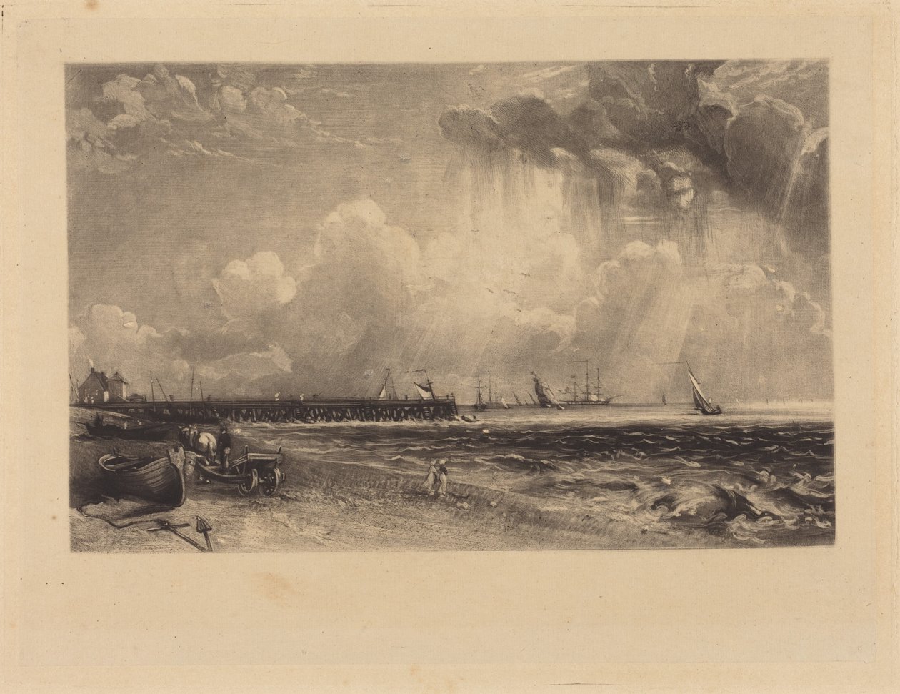 Yarmouth, Norfolk alkotó: John Constable