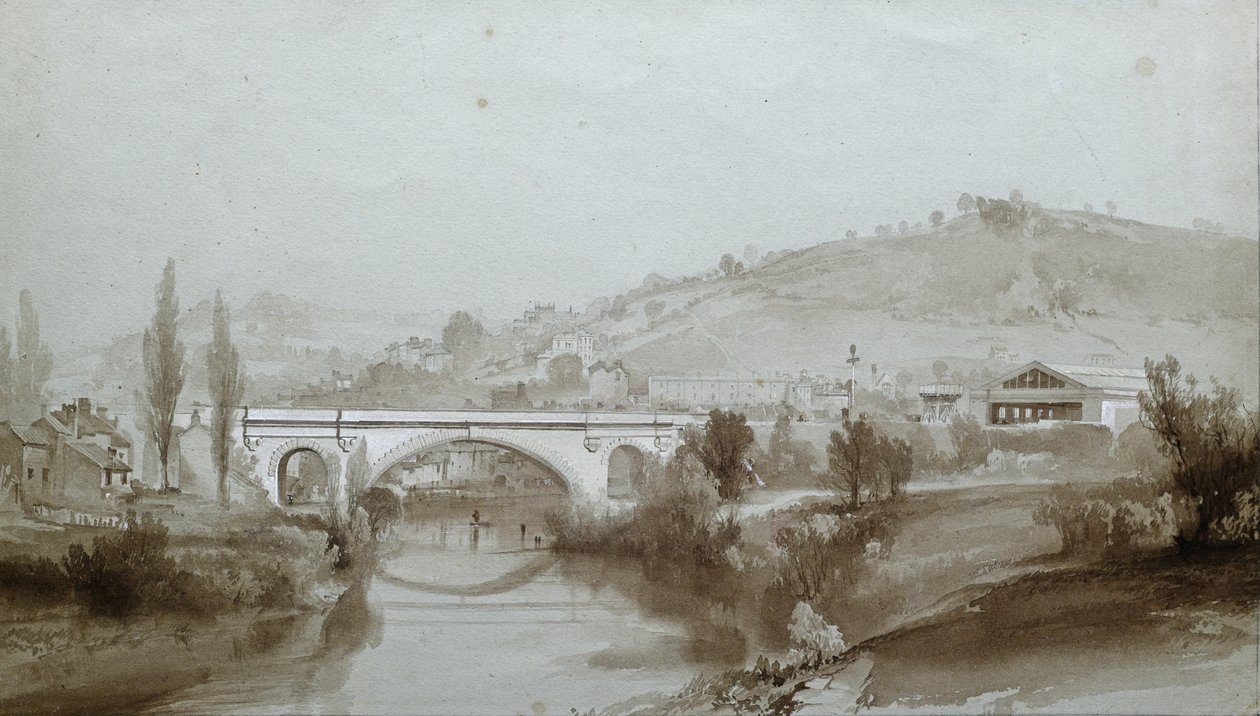 Fürdőkád. Szent Jakab-híd alkotó: John Cooke Bourne
