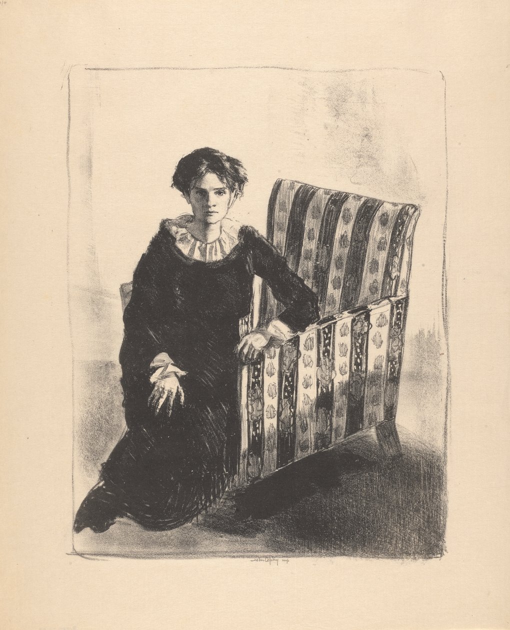 2. számú tanulmány: Hallgatás alkotó: John Copley