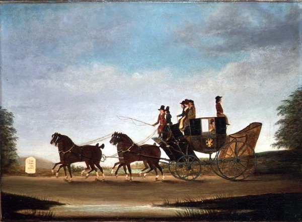 London és Oxford távolsági autóbusz alkotó: John Cordrey
