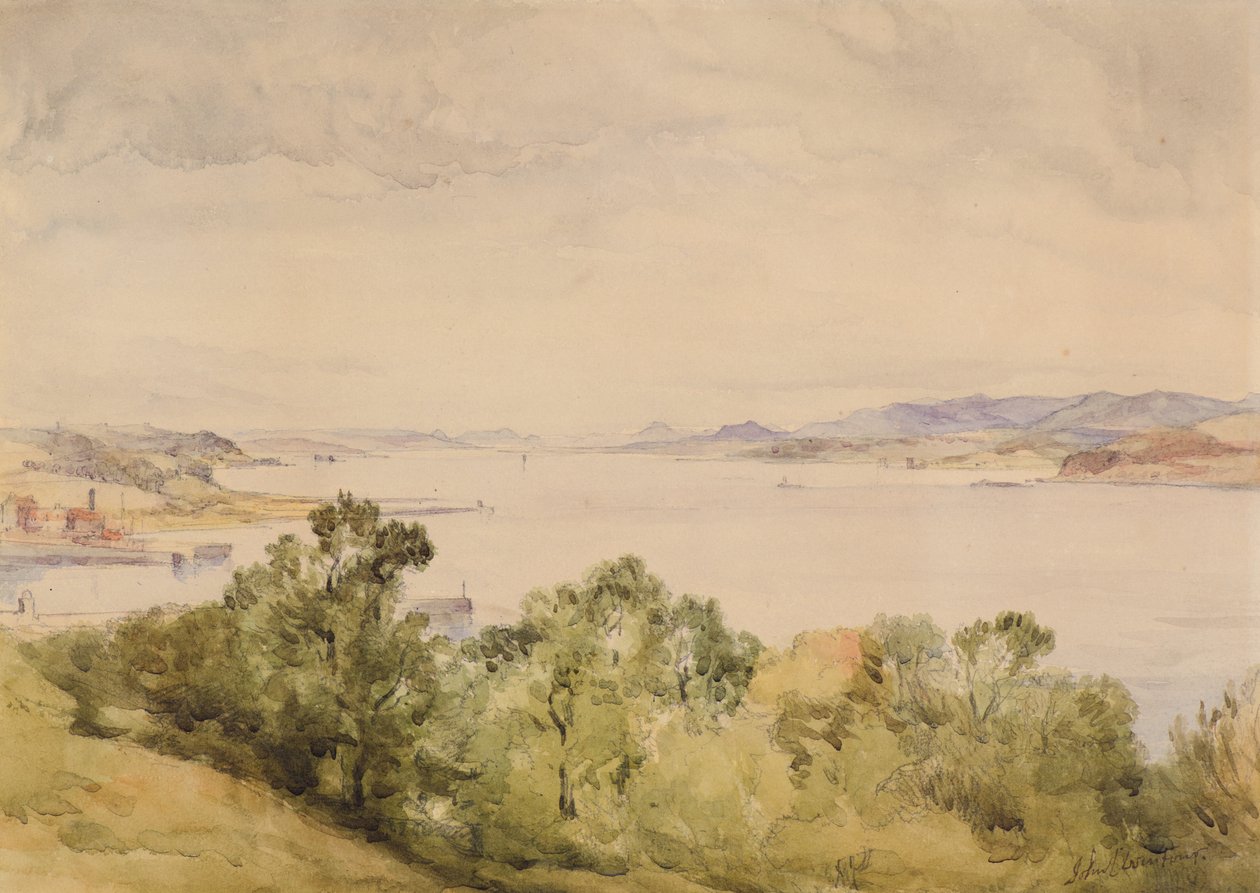 A Forth Queensferryből alkotó: John Crawford Wintour