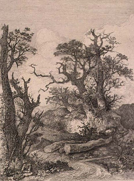 Marlingfordban, kocsmában. J. & W. Freeman alkotó: John Crome