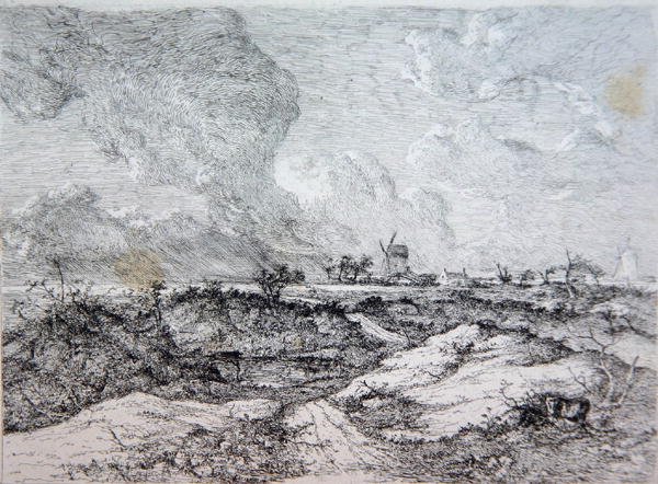 Mousehold Heath, Norwich, 1810-11 körül alkotó: John Crome