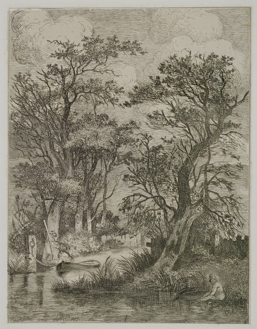 Riverscene, kocsma. J. & W. Freeman, 1821 alkotó: John Crome