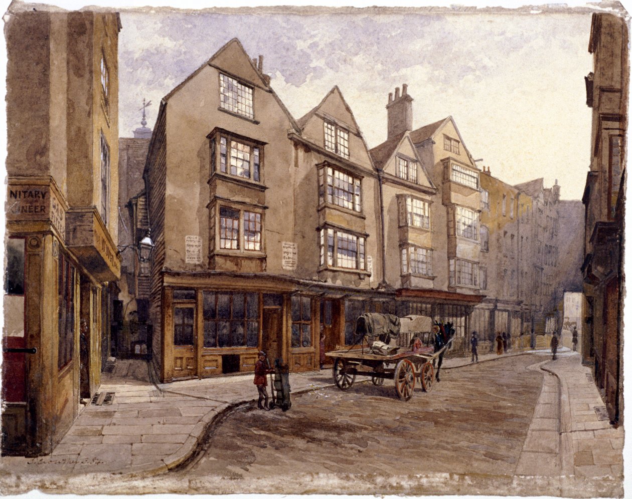 Ruhavásár, London, 1884 alkotó: John Crowther