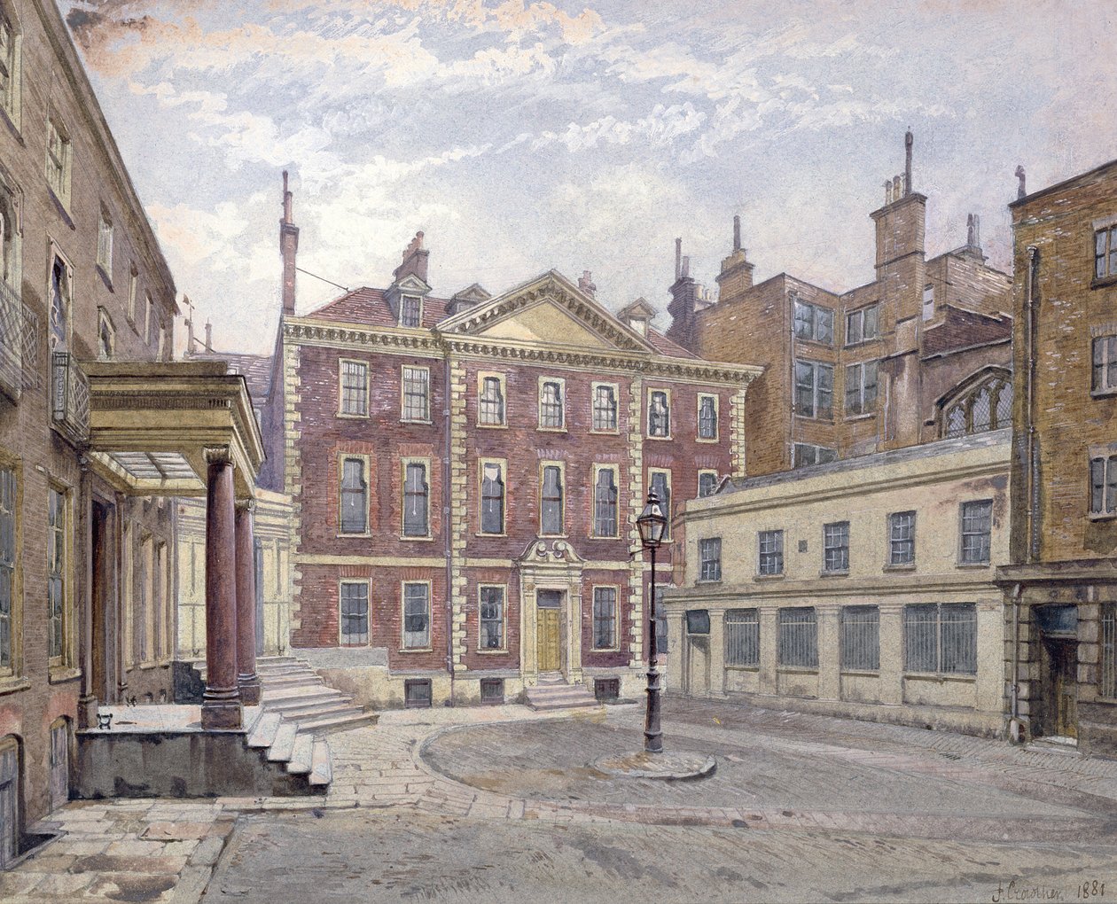 House in Austin Friars, City of London alkotó: John Crowther