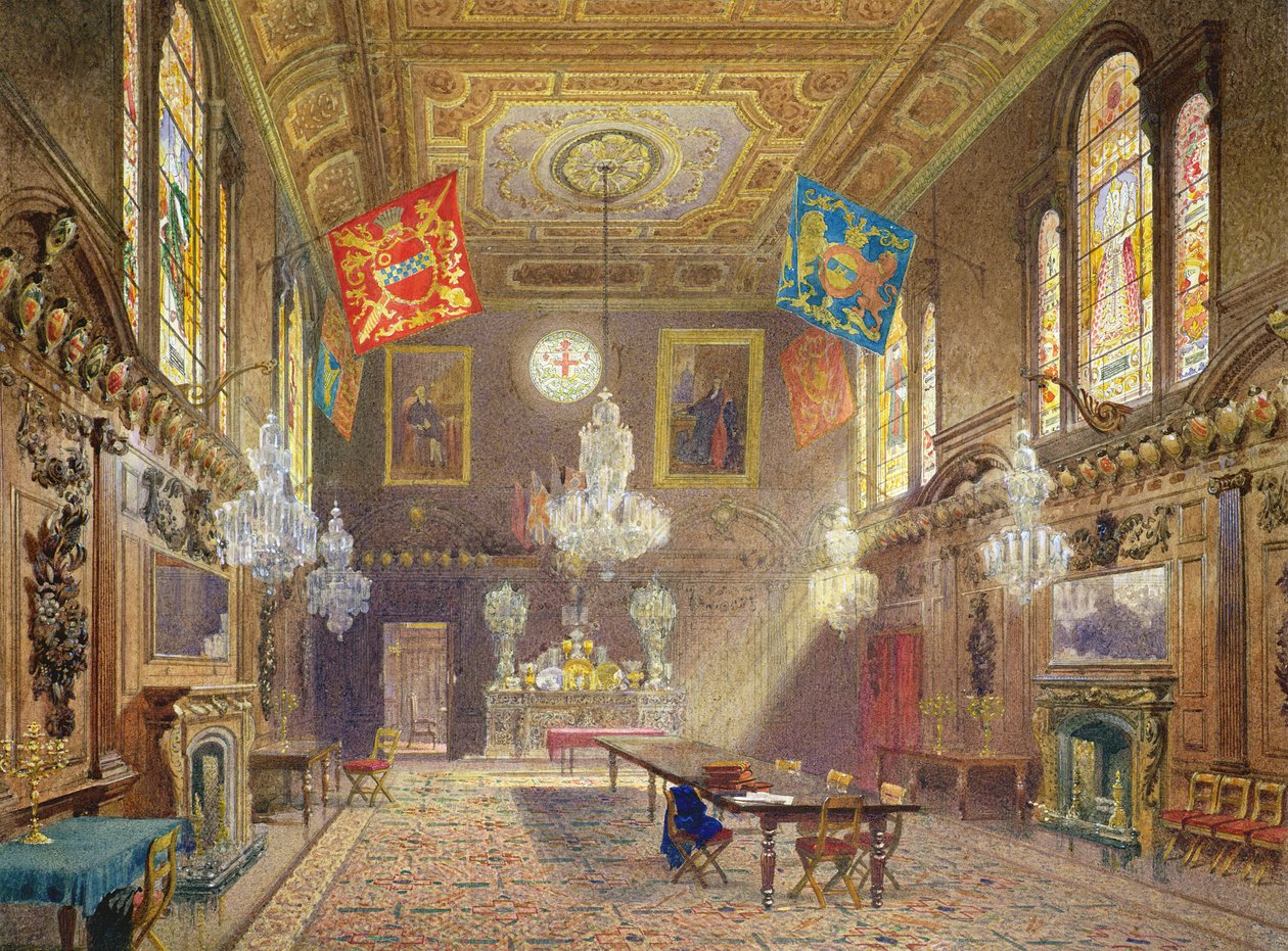 A Kereskedők Társaságának Díszterme, 1901 alkotó: John Crowther