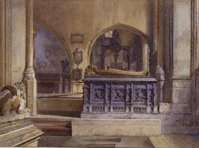 Lord és Lady Crosby emlékműve, Szent Heléna-templom, Bishopsgate alkotó: John Crowther