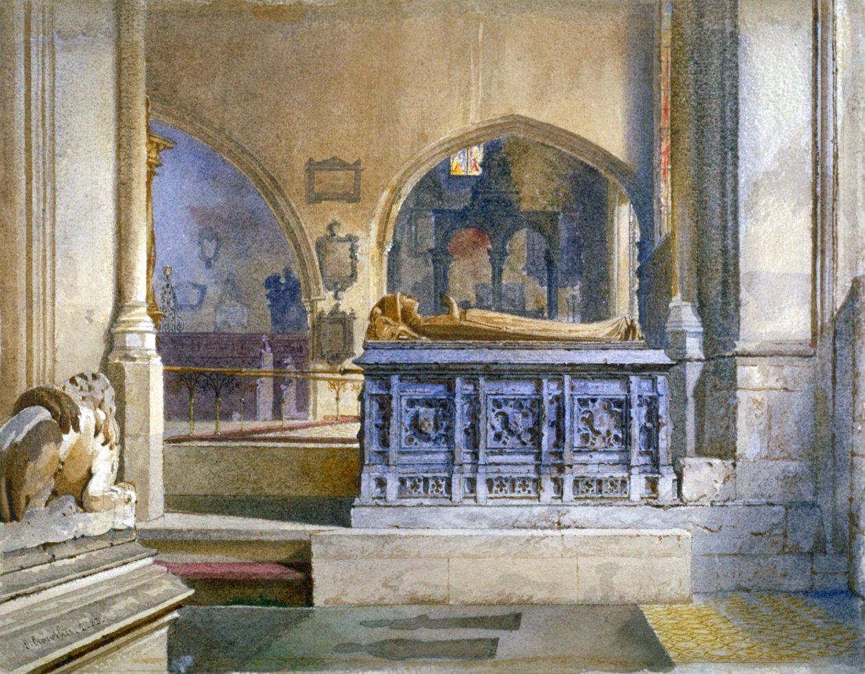 Lord és Lady Crosby emlékműve a St Helen