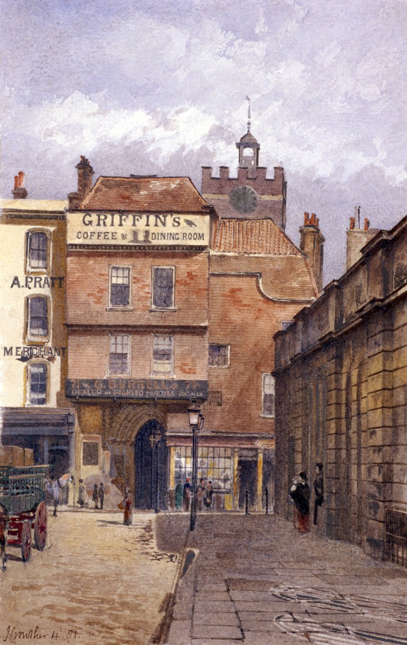 Szent Bertalan kolostor, London, 1881 alkotó: John Crowther