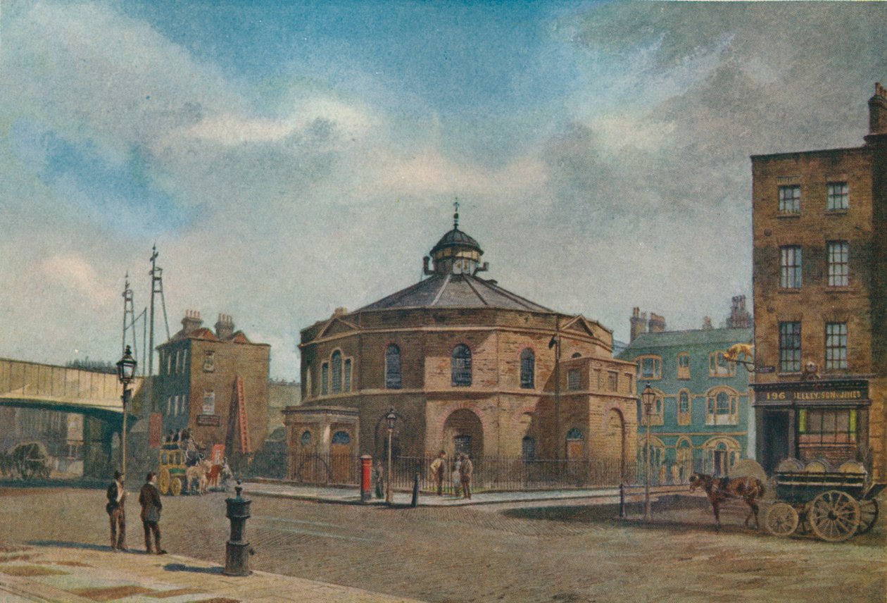 The Surrey Chapel, Blackfriars Road, 196 Blackfriars Road, Southwark, London, 1881 1926 alkotó: John Crowther