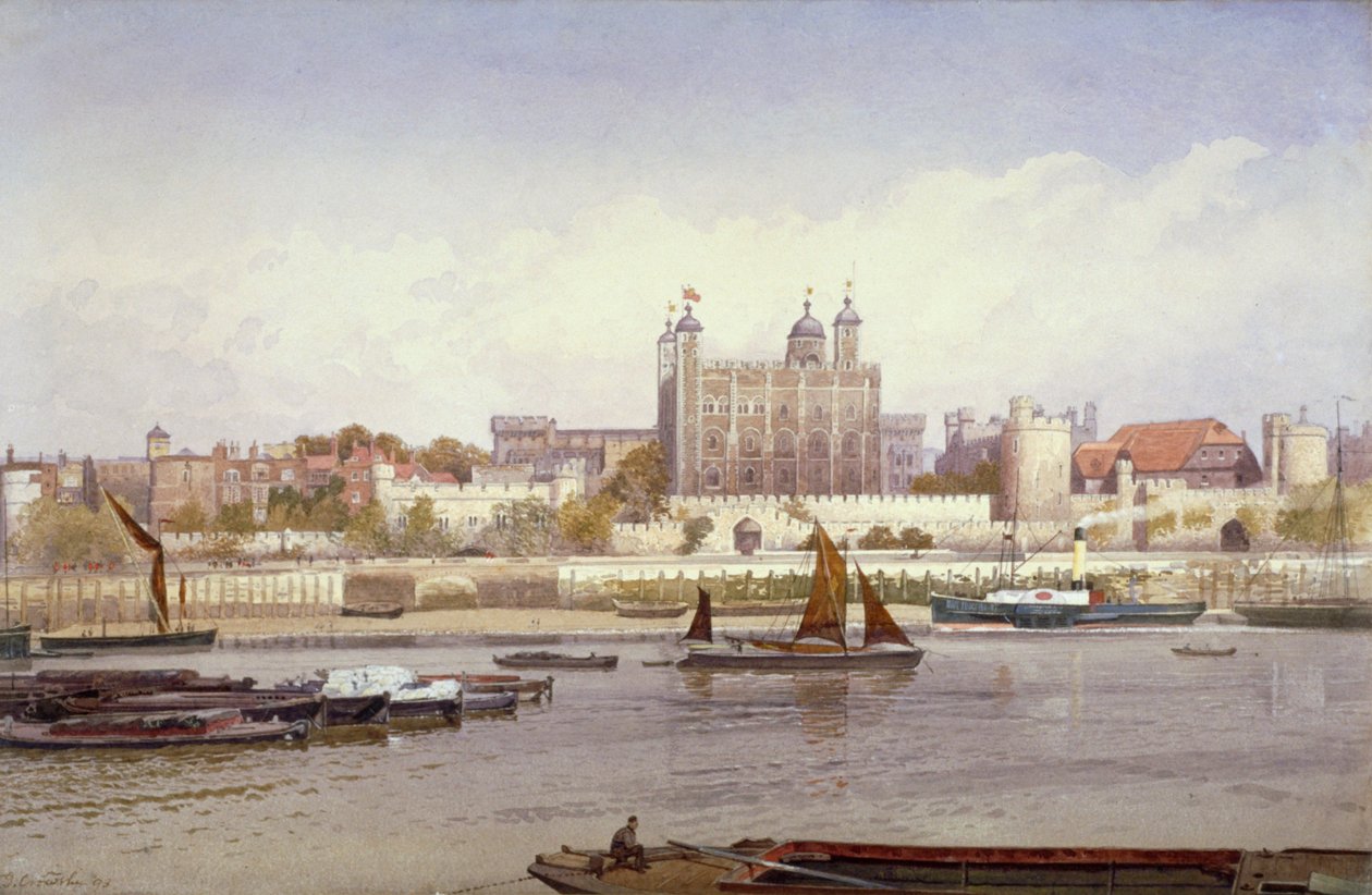 Londoni Tower, 1893 alkotó: John Crowther