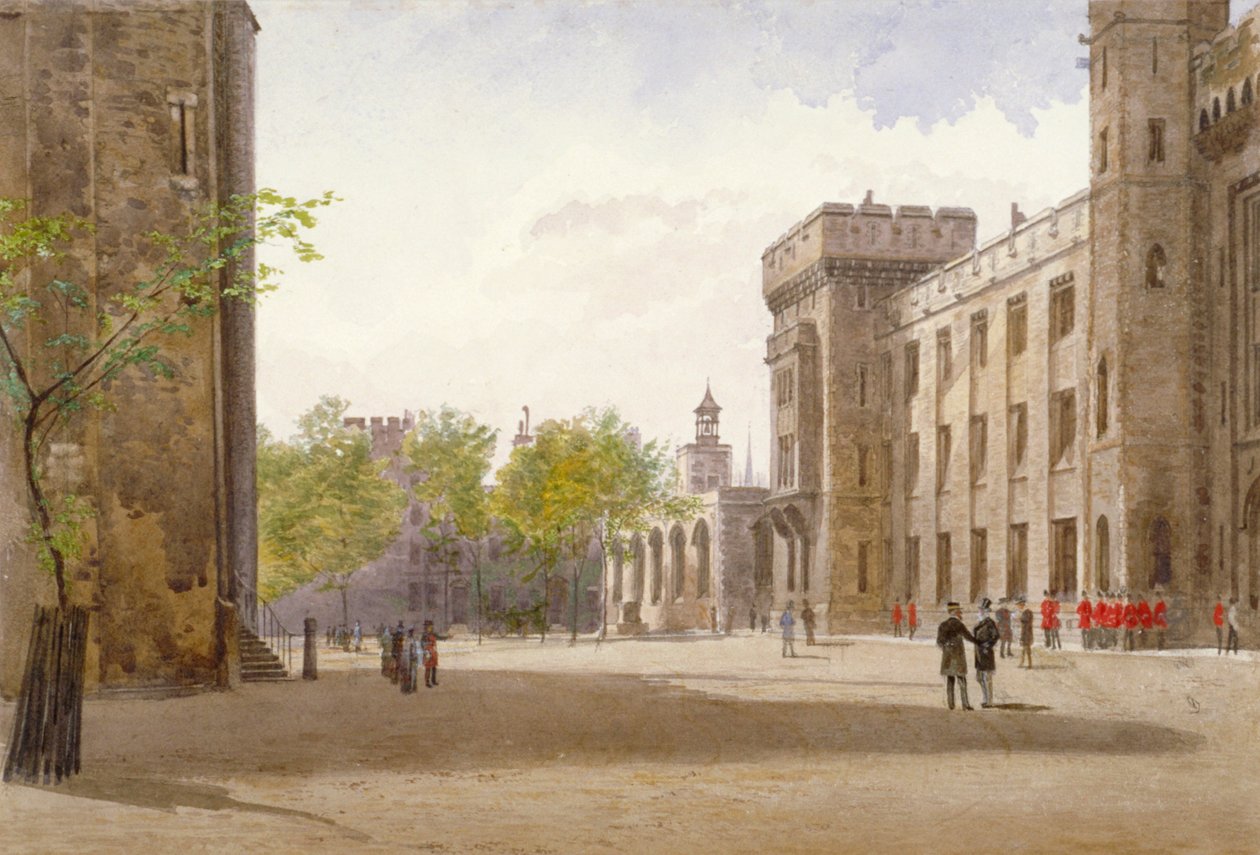 Tower of London, Stepney, London, 1883 alkotó: John Crowther