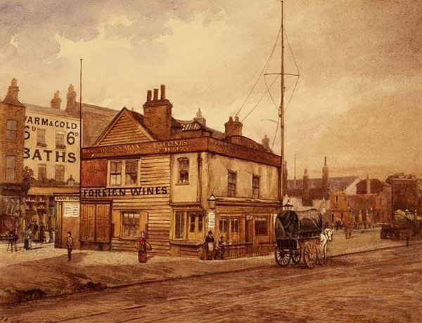 Vine Tavern, Mile End Road alkotó: John Crowther