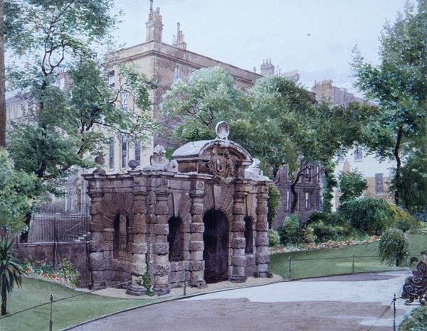 York Water Gate, Embankment Gardens alkotó: John Crowther