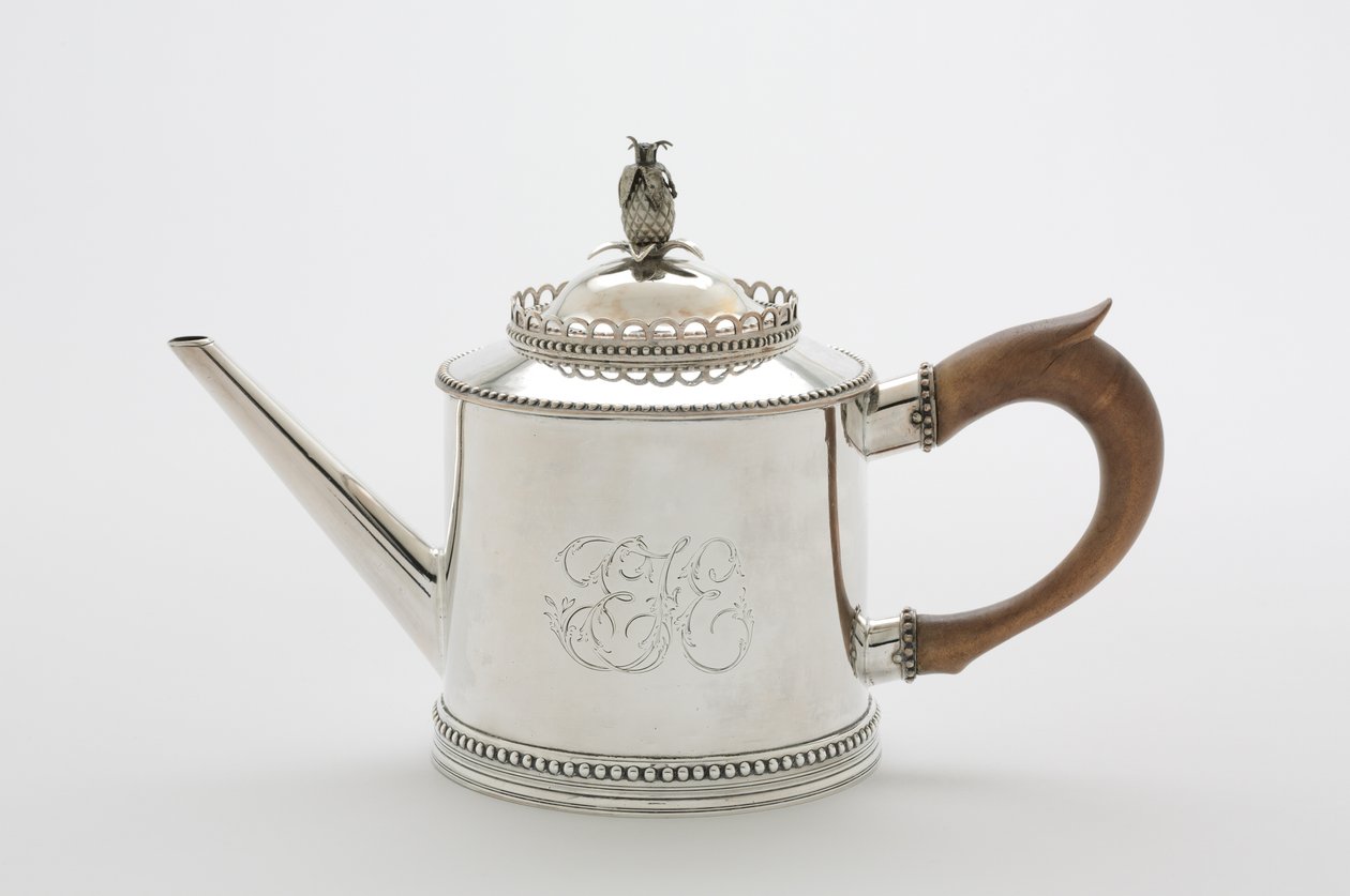 Teáskanna, 1790 körül (ezüst) alkotó: John David