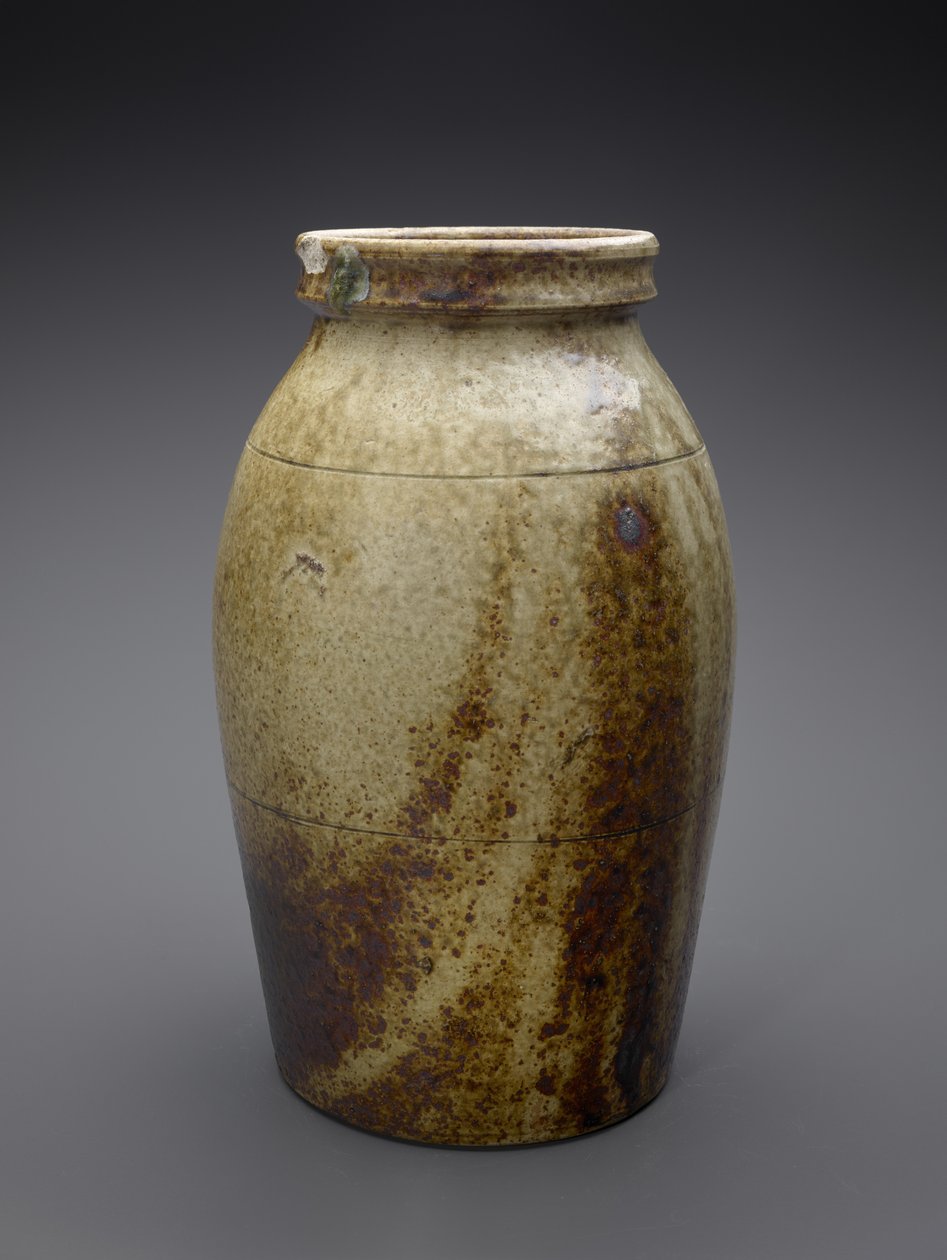 Jar, c. 1850-1883 (lúgos mázas kerámia) alkotó: John Davis (attr.to) Leopard