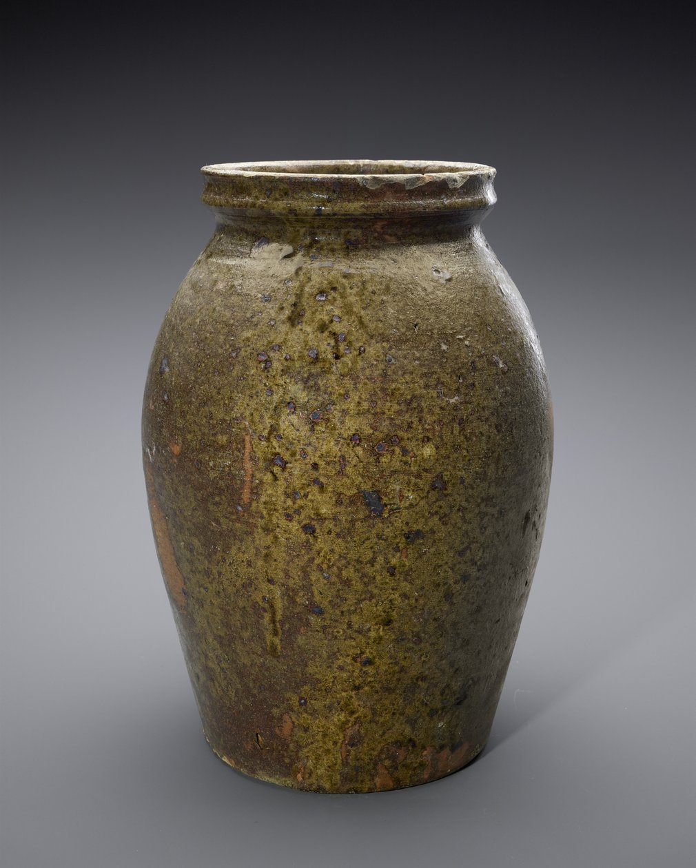 Jar, c. 1850-1883 (lúgos mázas kerámia) alkotó: John Davis (attr.to) Leopard